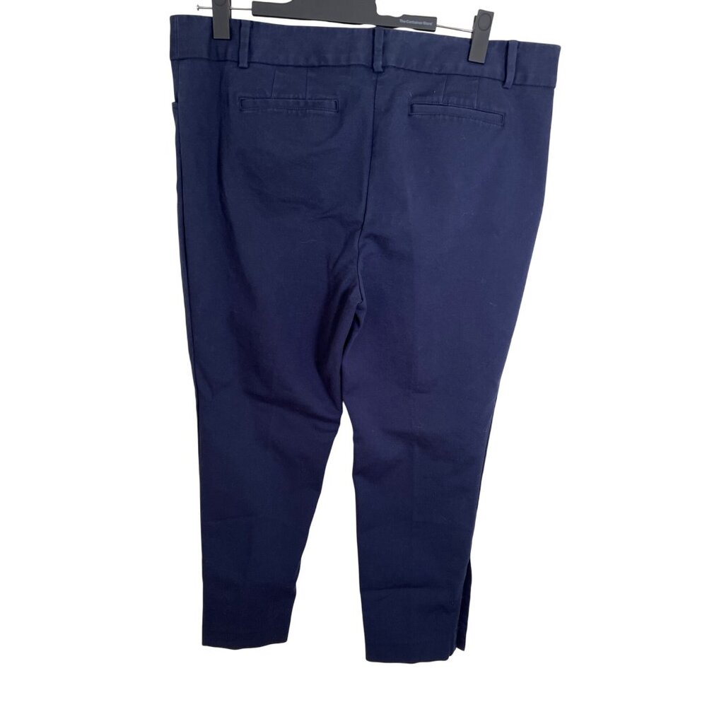 Talbots Hampshire ankle pants size 16P Navy - Picture 3 of 5